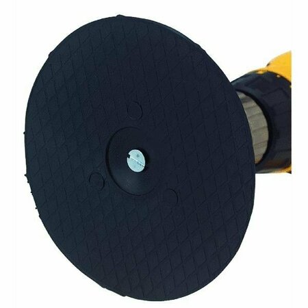 ALI Do It Best Backing Pad, 6 in Dia, 1/4 in Arbor/Shank, Vinyl 329940